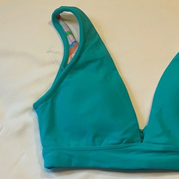 New! Maaji reversible aquatic allure bikini top tropical floral 14447 - Picture 11 of 16